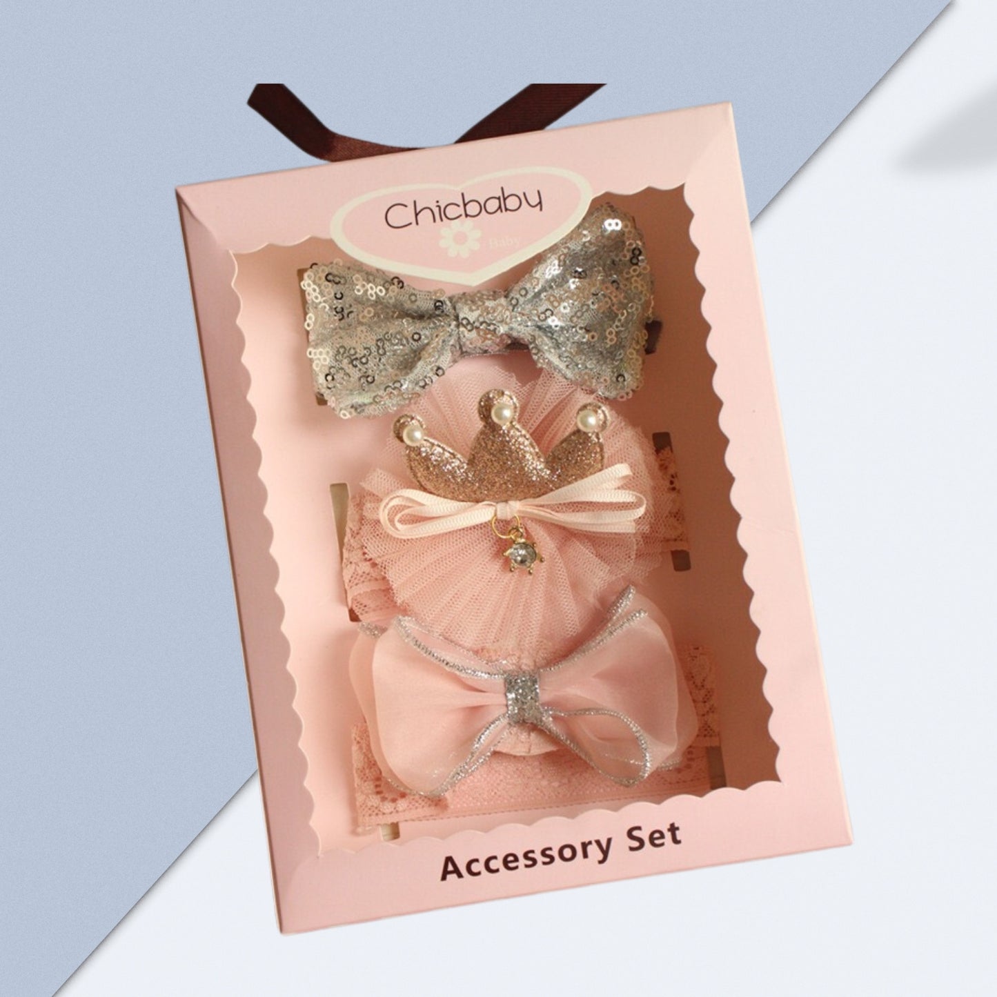 Shiny Crown Hairband Princess Headband Headwear Wedding Birthday Gift