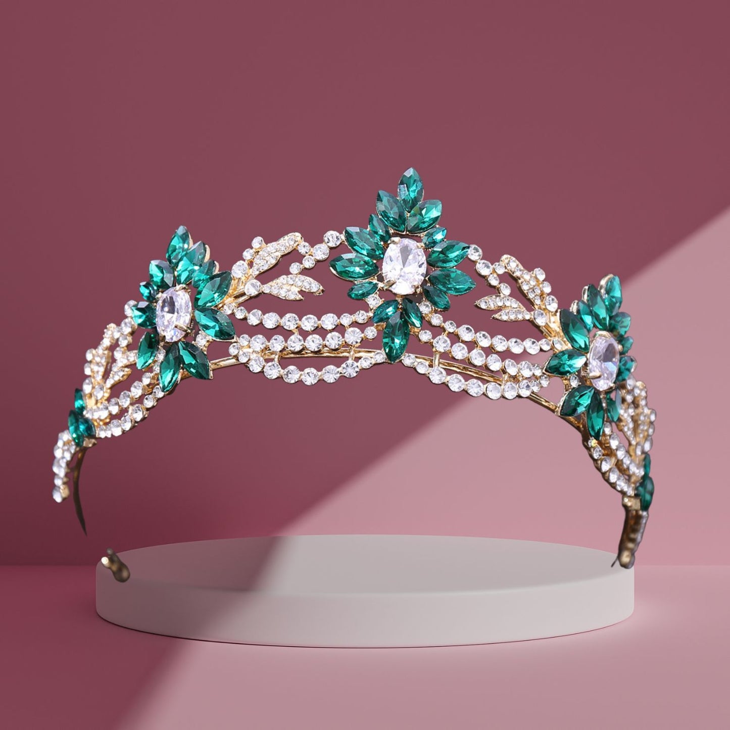 Crystal Tiaras for Women, Wedding Tiaras and Crowns for Women Tiaras for Girls Birthday Party Princess Crown Hair Accessories Bride