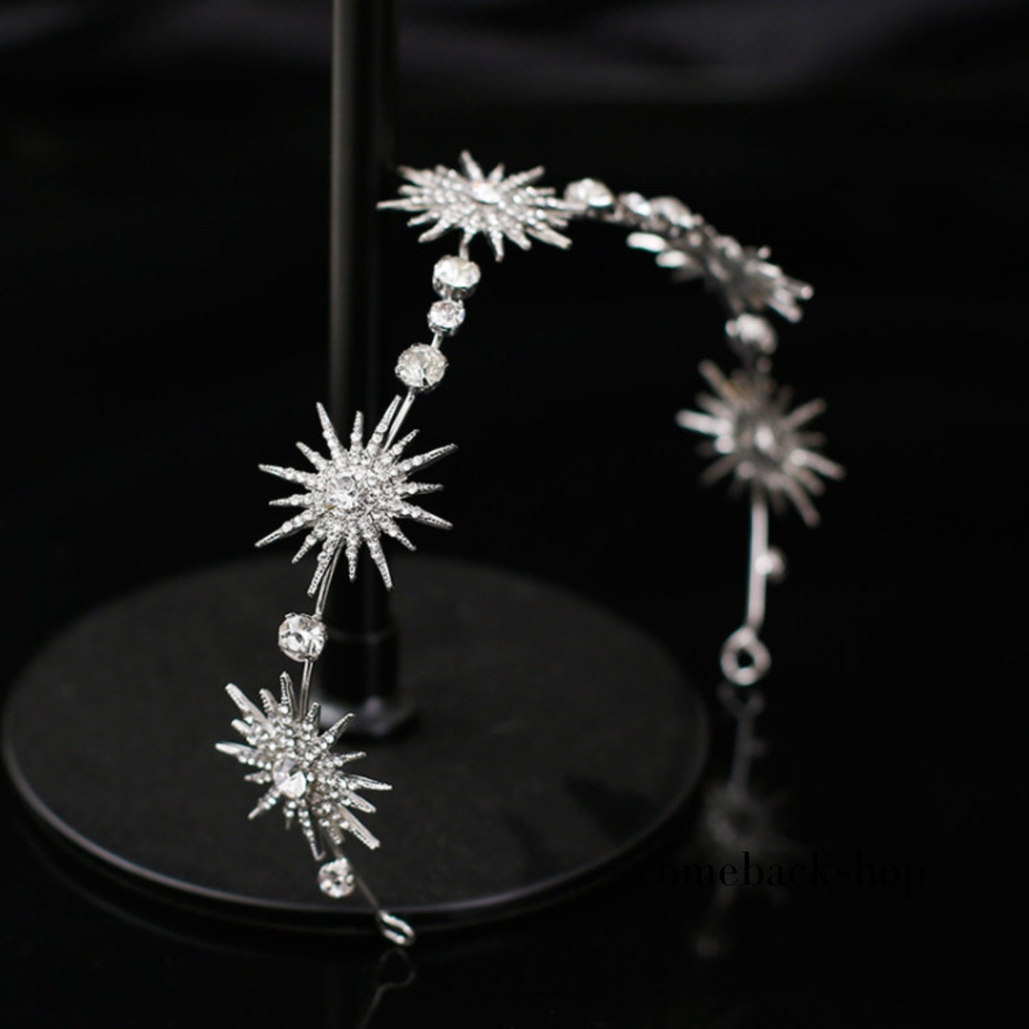 Comebackshop Tiara Headband Bride Headbands Bridal Wedding Prom Birthday Party Hair Accessories