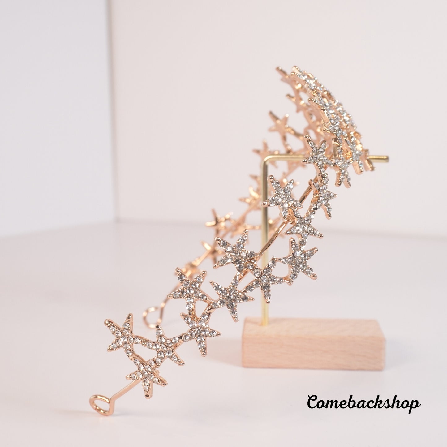 Gold Crown for Women Baroque Queen Crown and Tiara for Girls Crystal Headband Mermaid Crown Princess Hair Accessories for Bride