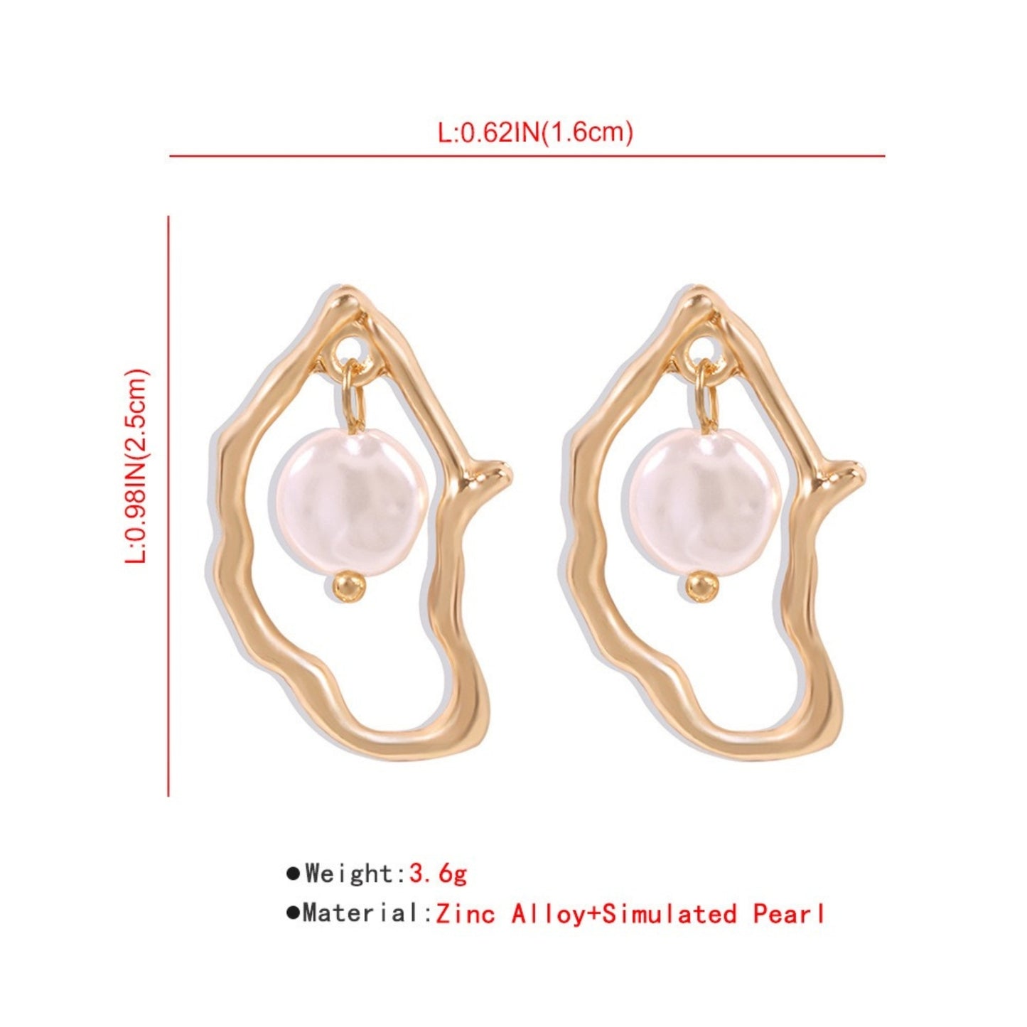 Gold Earrings Fashion Stud Drop Dangle Earrings Multipack Statement Earring for Birthday Party Christmas Jewelry Gift
