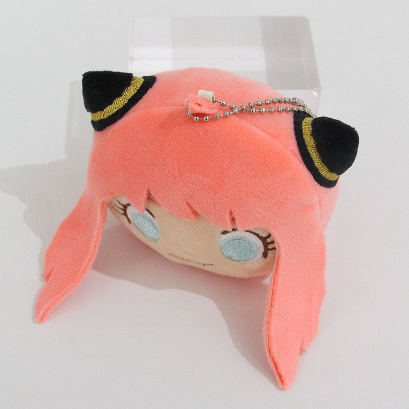 Spy X Family Plush Toys keychain Cute Soft Stuffed Plush Anya Forger keychain For Kid Birthday Christmas Gifts