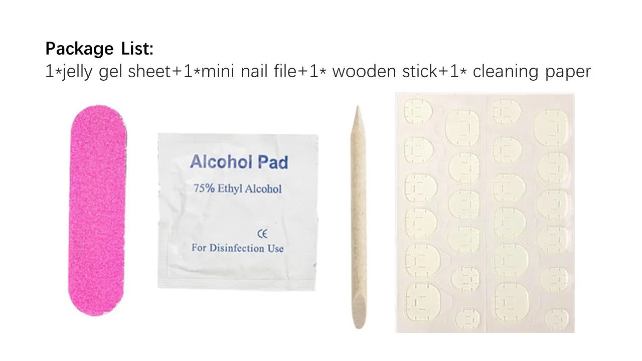 Press on nails handmade cute & ugly cartoon pattern nails art fake nails