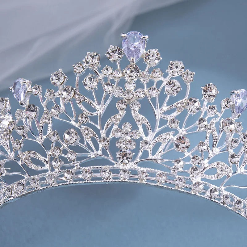 Crystal Bridal Tiaras Crown Rhinestone Pageant Diadema Collares Headpieces Wedding Hair Accessories