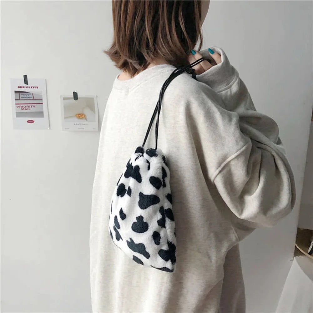 Kawaii Bag Women Cartoon Plush Shoulder Bag For Women Crossbody Bag Small Phone&Purse Bag