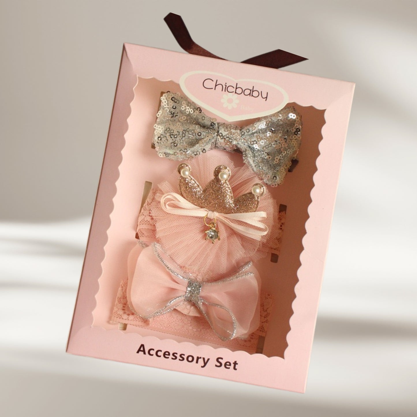 Shiny Crown Hairband Princess Headband Headwear Wedding Birthday Gift