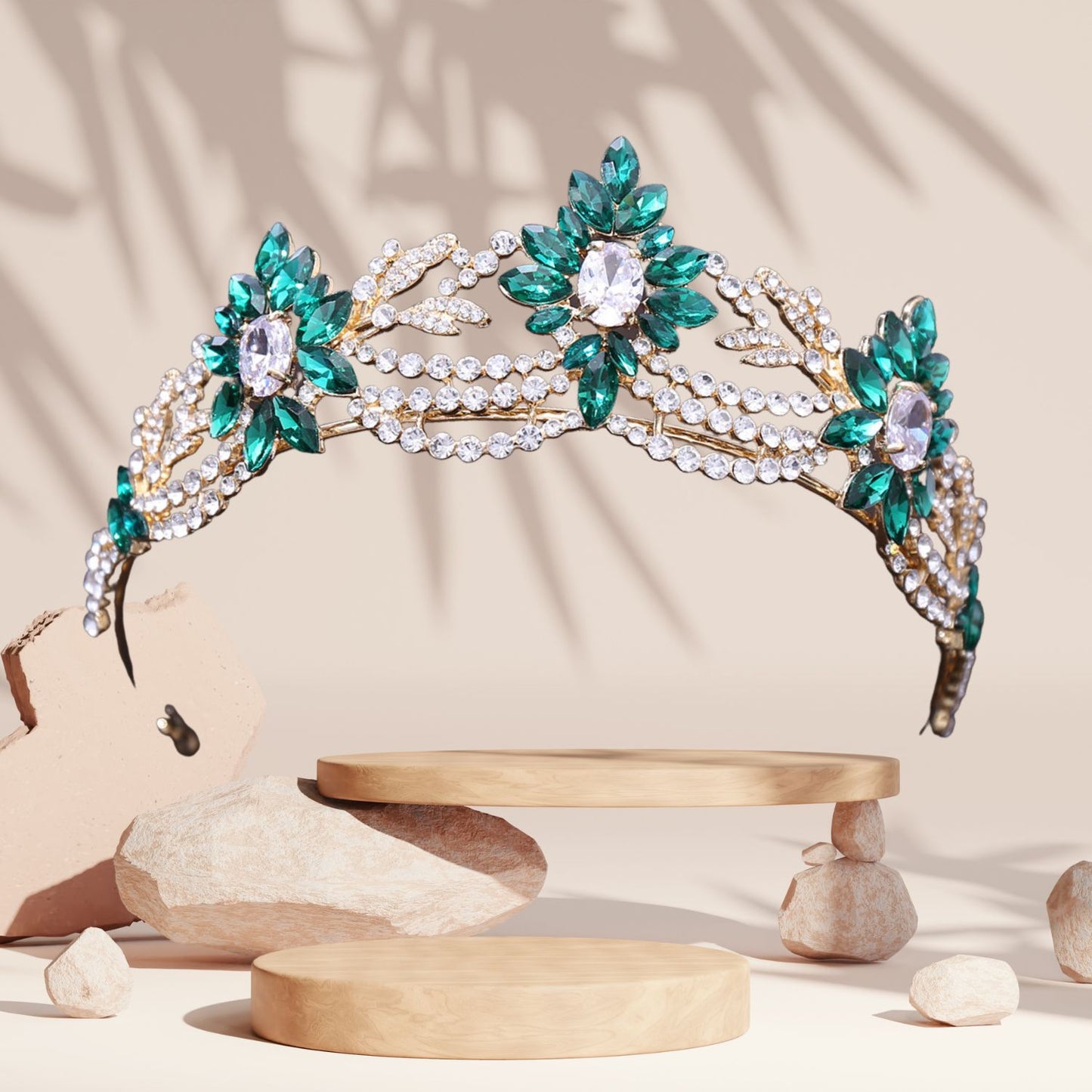 Crystal Tiaras for Women, Wedding Tiaras and Crowns for Women Tiaras for Girls Birthday Party Princess Crown Hair Accessories Bride