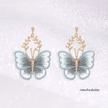 Load image into Gallery viewer, Butterfly Chain Tassel Drop Dangle Earrings for Women Asymmetric Butterfly Pendants Earrings for Girls