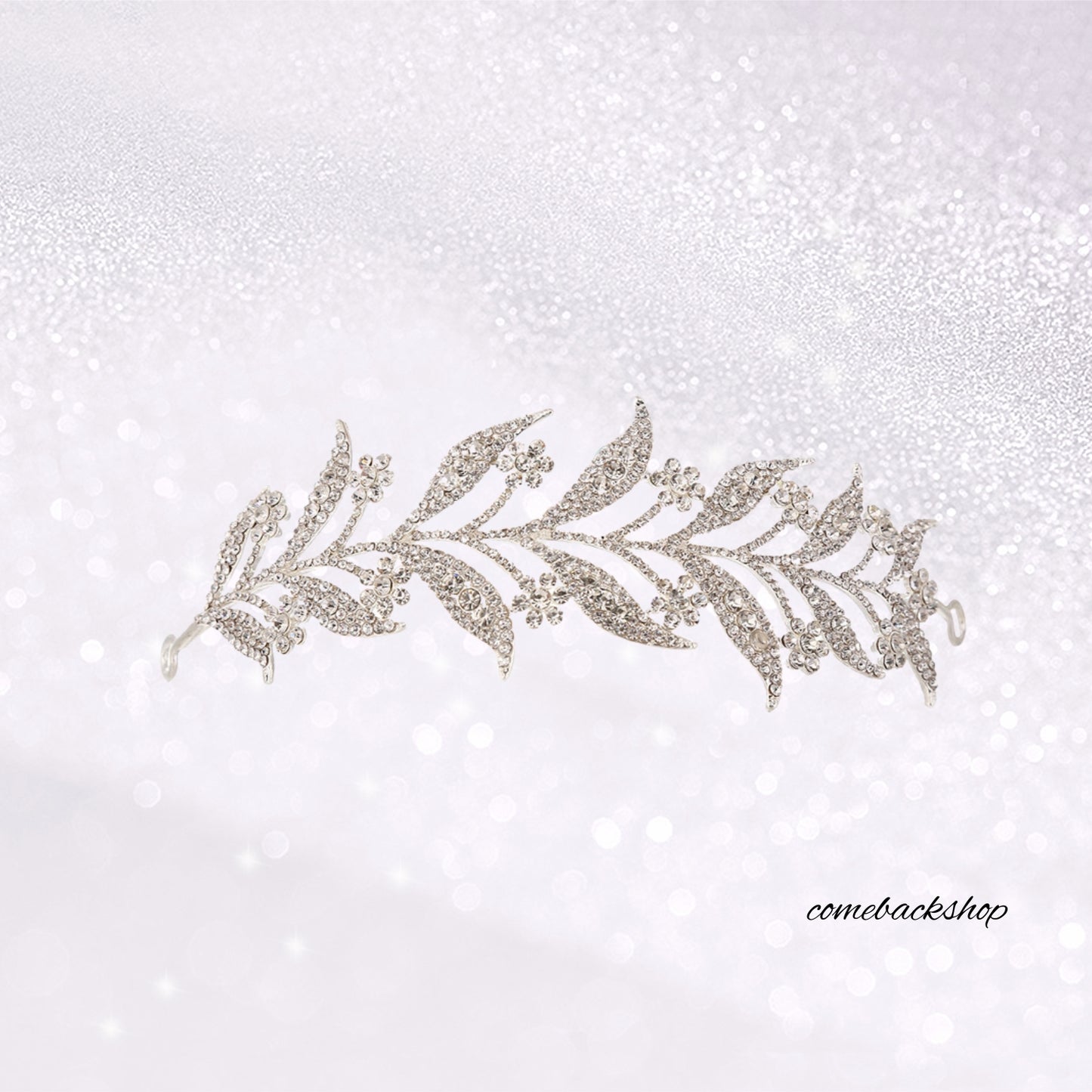 Silver Crown for Women Crystal Wedding Tiara and Crowns for Girls Rhinestones Queen Headband Princess Hair Accessories for Big Kids Party Bridal Birthday Prom Costume Cosplay