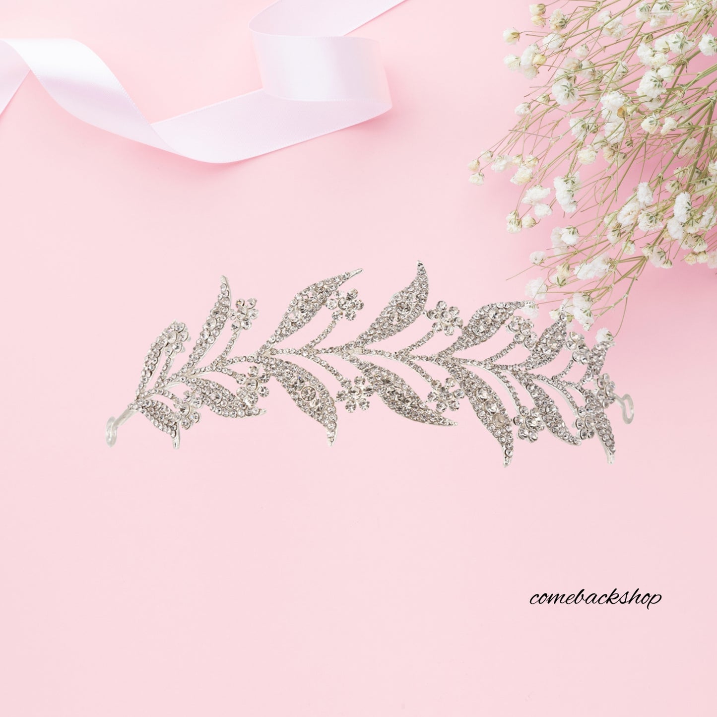 Silver Crown for Women Crystal Wedding Tiara and Crowns for Girls Rhinestones Queen Headband Princess Hair Accessories for Big Kids Party Bridal Birthday Prom Costume Cosplay