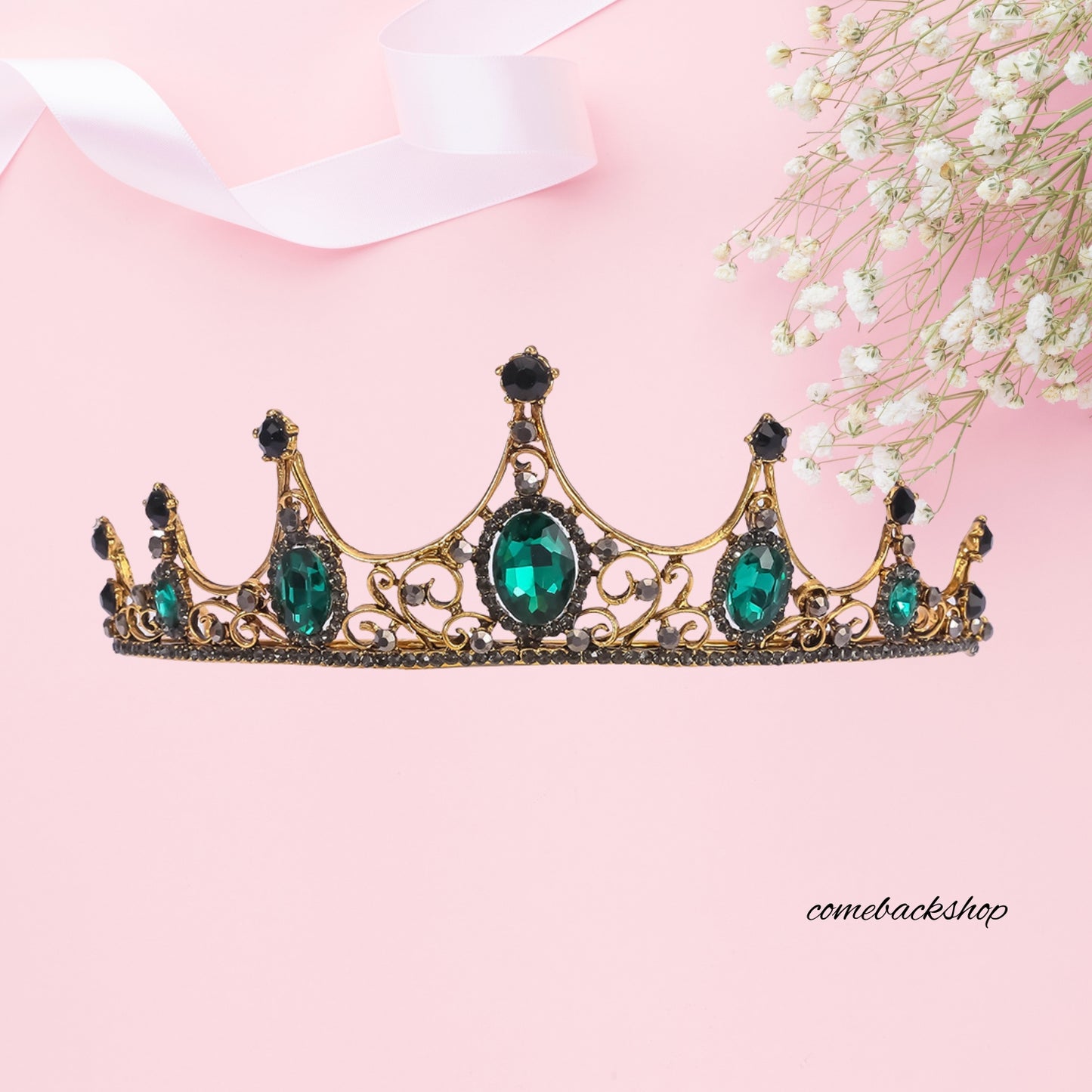 Bridal Crowns Handmade Tiara Bride Headband Crystal Wedding Diadem Queen Crown