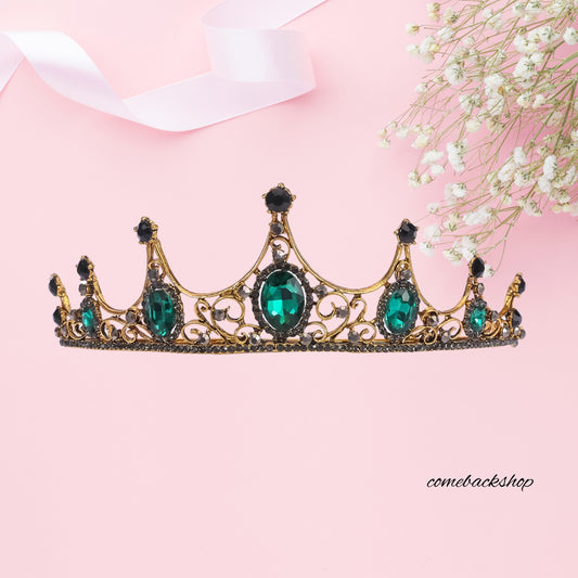 Bridal Crowns Handmade Tiara Bride Headband Crystal Wedding Diadem Queen Crown