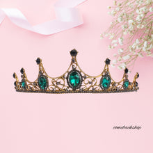 Load image into Gallery viewer, Bridal Crowns Handmade Tiara Bride Headband Crystal Wedding Diadem Queen Crown