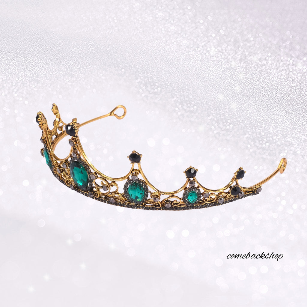 Bridal Crowns Handmade Tiara Bride Headband Crystal Wedding Diadem Queen Crown