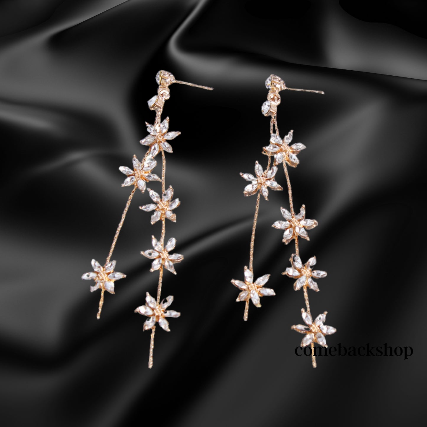 Star earring drop Earrings for Women Temperament Horse Kitten Owl Pearl Rhinestone Earring Girls Birthday Party Jewelry gold