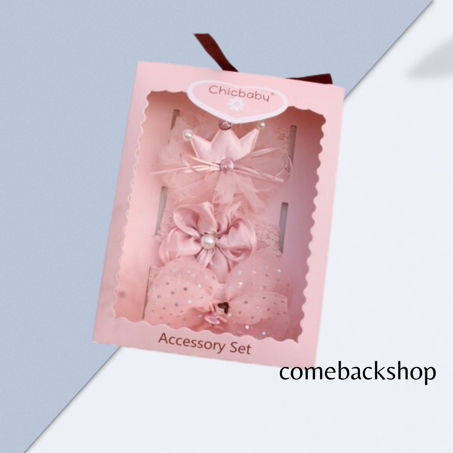 Girls Hair Accessories, Cute Hair Clips Ties Fully Covered Bows aby Barettes for Infant and Toddlers