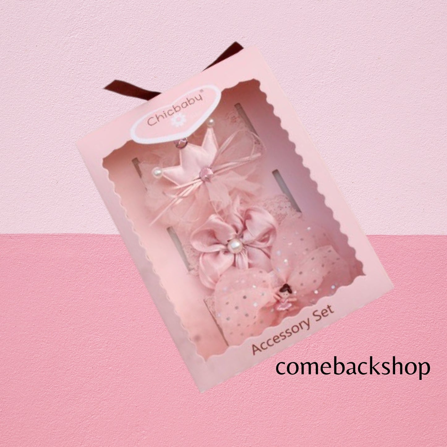 Girls Hair Accessories, Cute Hair Clips Ties Fully Covered Bows aby Barettes for Infant and Toddlers