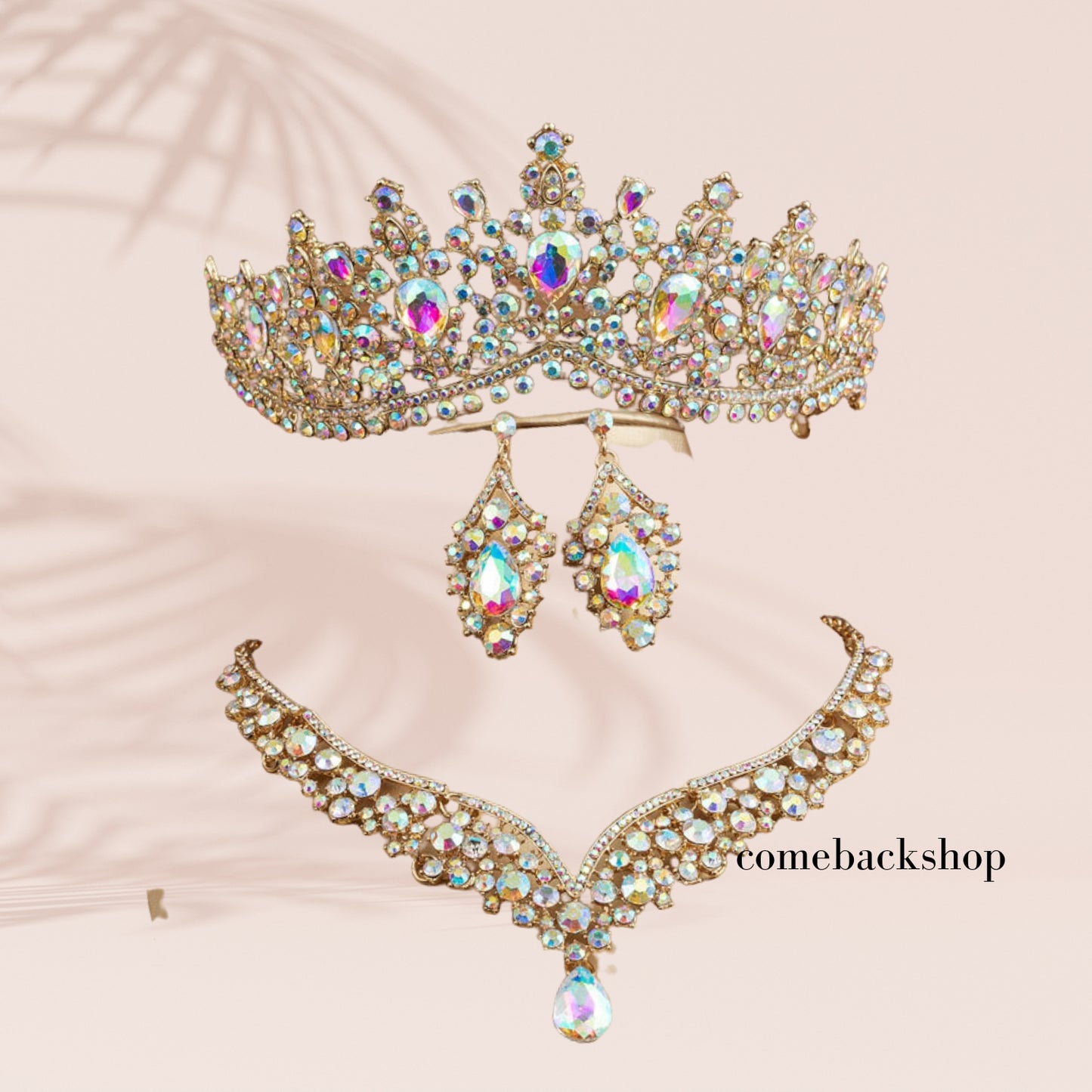 Bridal Queen Tiara, AB Rhinestones Wedding Tiara for Women Silver Princess Crown for Girls Crystal Tiaras and Crowns for Women Tiaras for Girls Hair Accessories for Birthday Prom Costume Gift