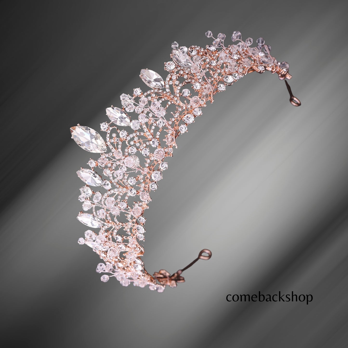 Pink Crown for Women Pink Queen Crowns for Girls Princess Baroque Crystal Rhinestone Bridal Tiara for Bride Costume Party