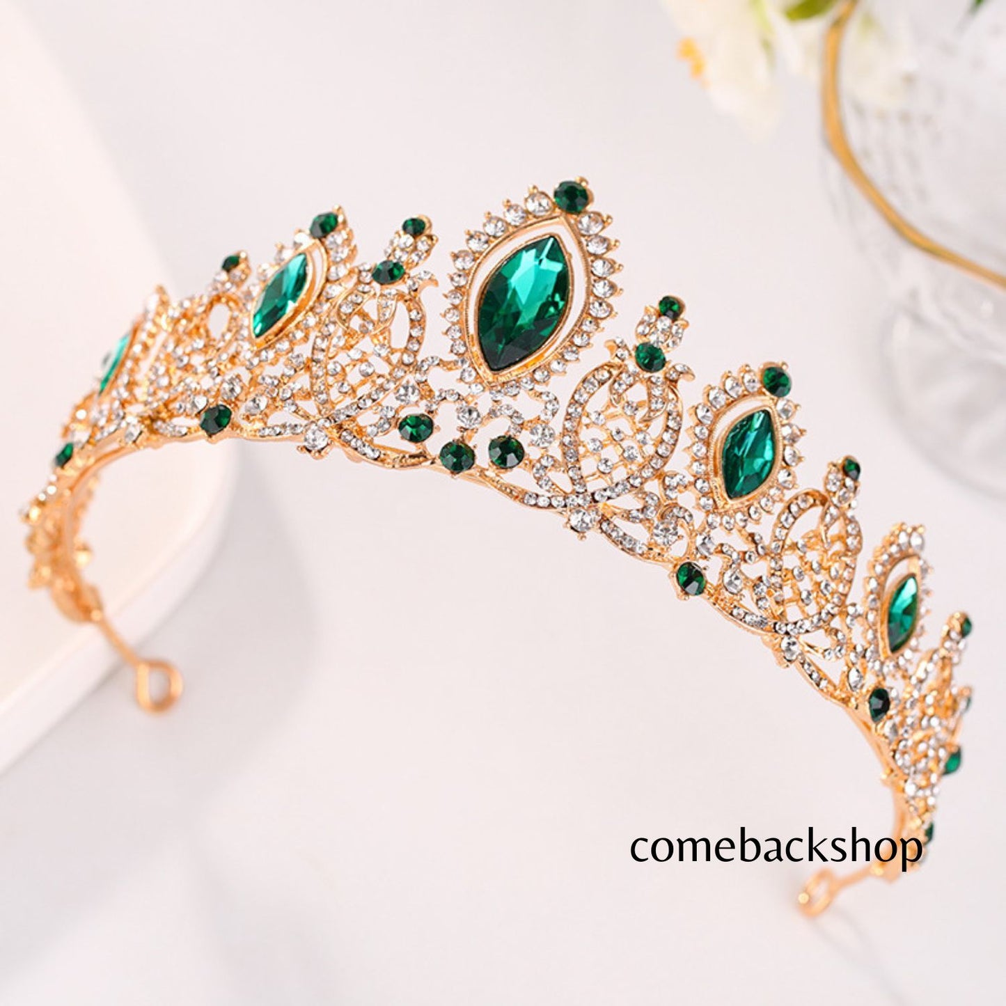 Tiaras And Crowns For Women Princess Girl Rhinestones Crystal Metal Quinceanera Crown Birthday Party Hair Accessories