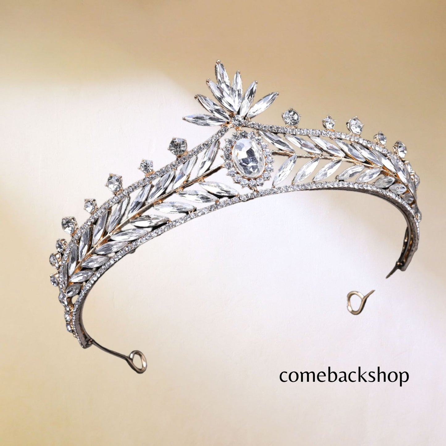 Crystal Tiaras Crowns Princess Queen Pageant Prom Rhinestone Veil,Prom dress,birthday gift,Bride headpiece