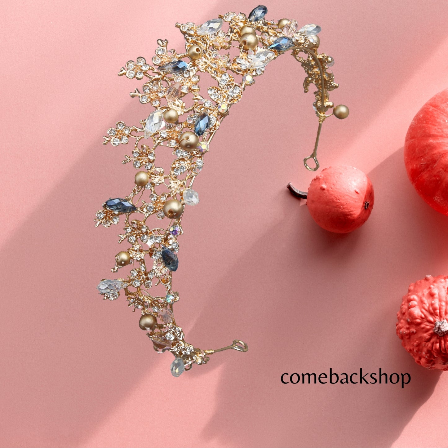 Tiara Queen Crown for Women,Crystal Wedding Tiara for Bride,Halloween Prom Birthday Party