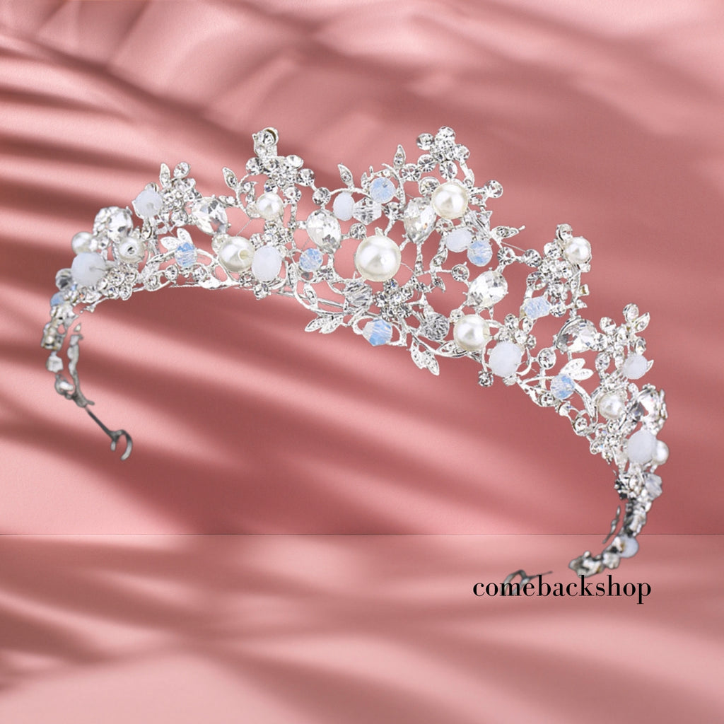 Wedding Tiara Hair Piece Photography Hair Accessories Bride Bridesmaid Flower Girl Crown