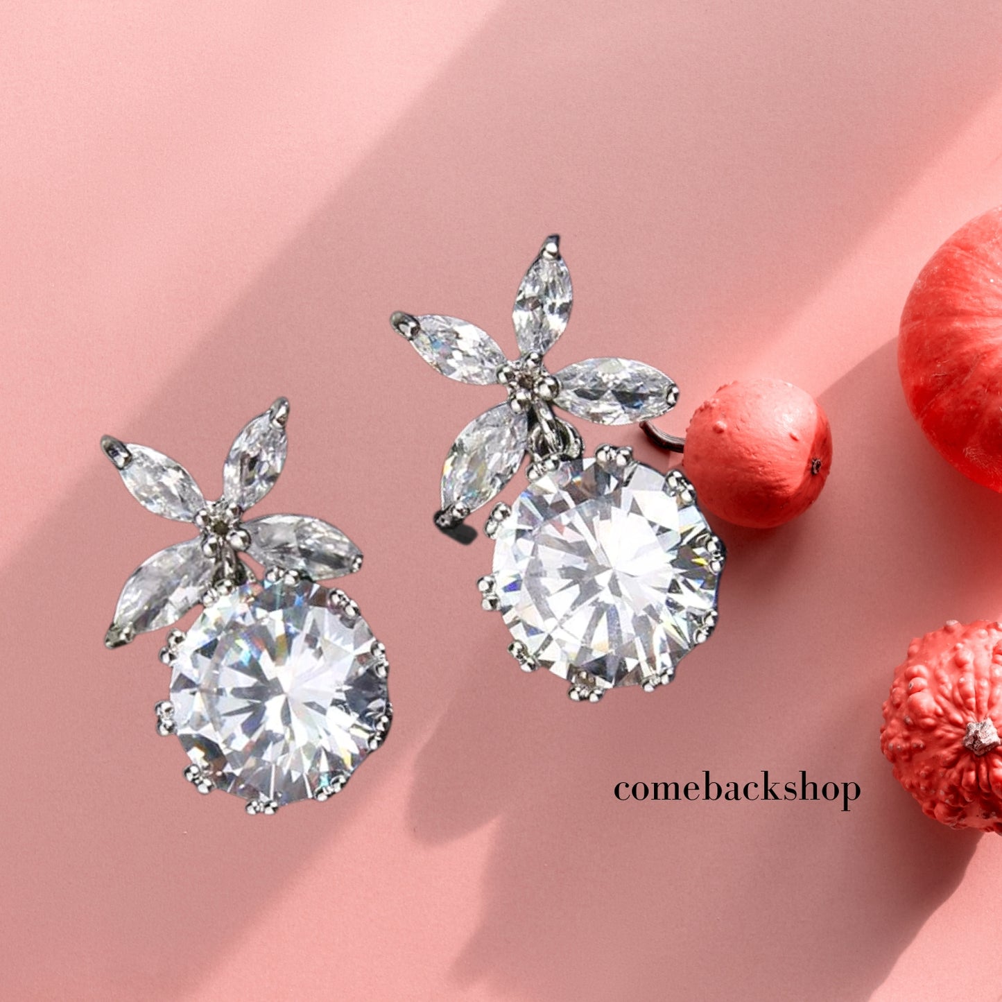 Butterfly Stud Earrings -Pave Butterfly Earrings for Women ，Good Gift for Sister, Lover