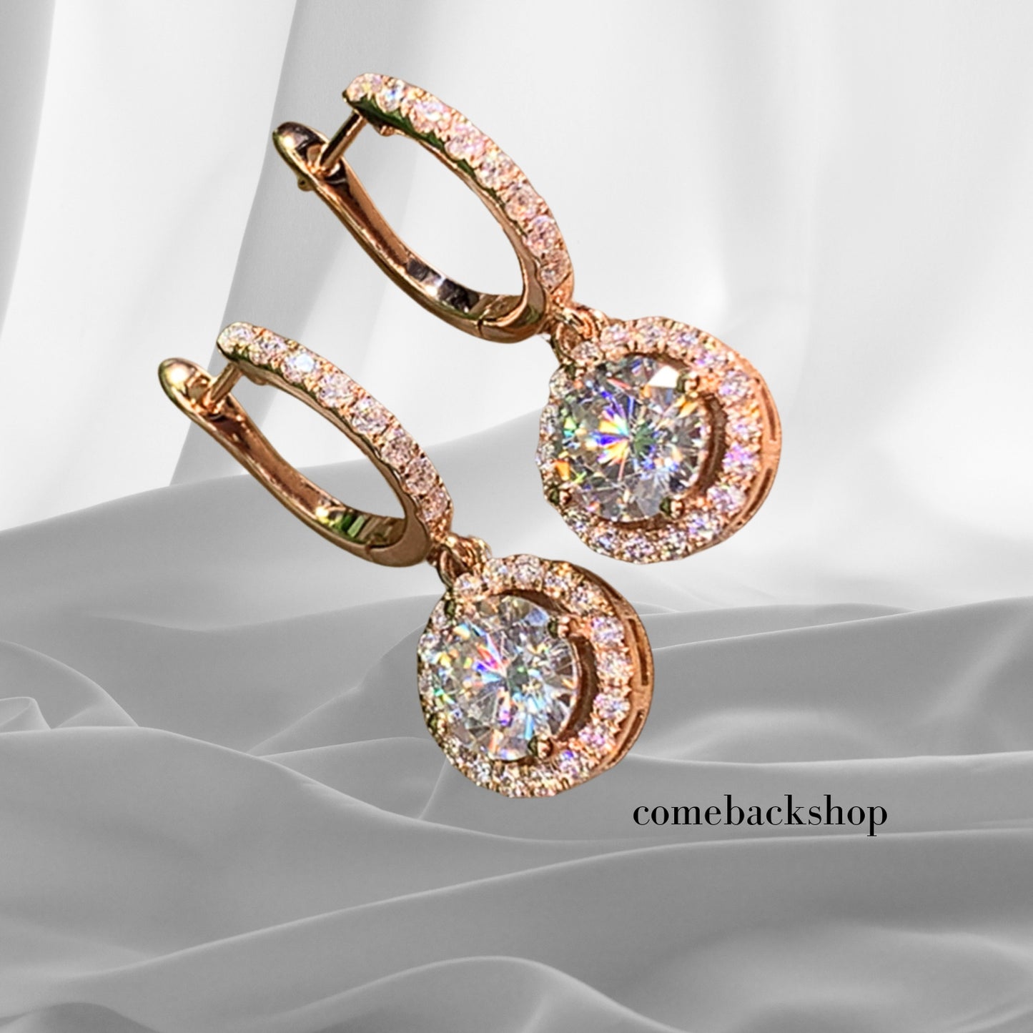 Leverback Earrings for Women Dangle Drop Earrings for Girls Birthday Mothers Day Gifts round