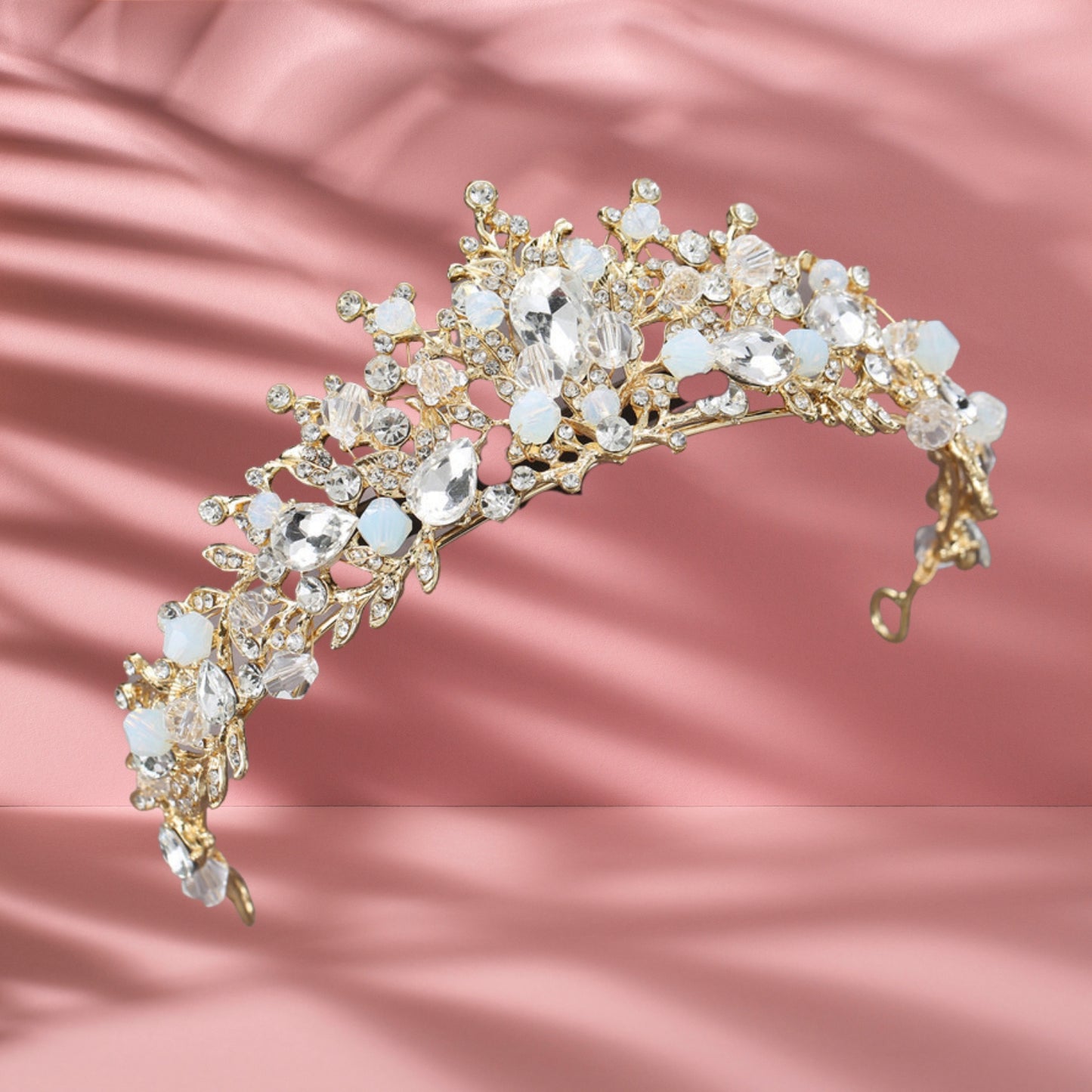 Crowns Flower Leaf Hairbands Brides Wedding Hair Accessories