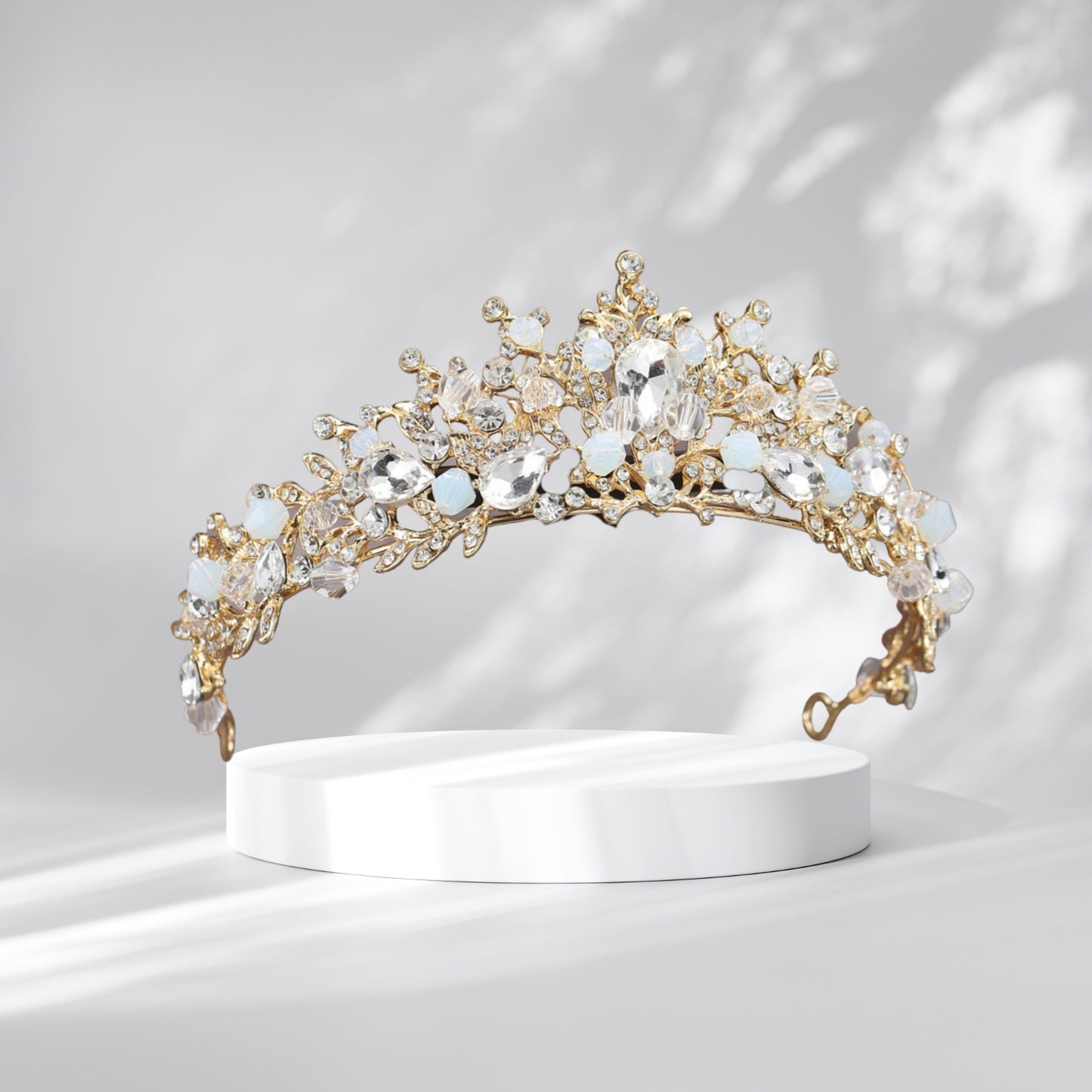 Crowns Flower Leaf Hairbands Brides Wedding Hair Accessories