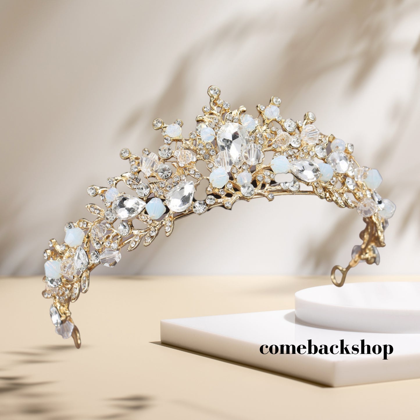 Crowns Flower Leaf Hairbands Brides Wedding Hair Accessories