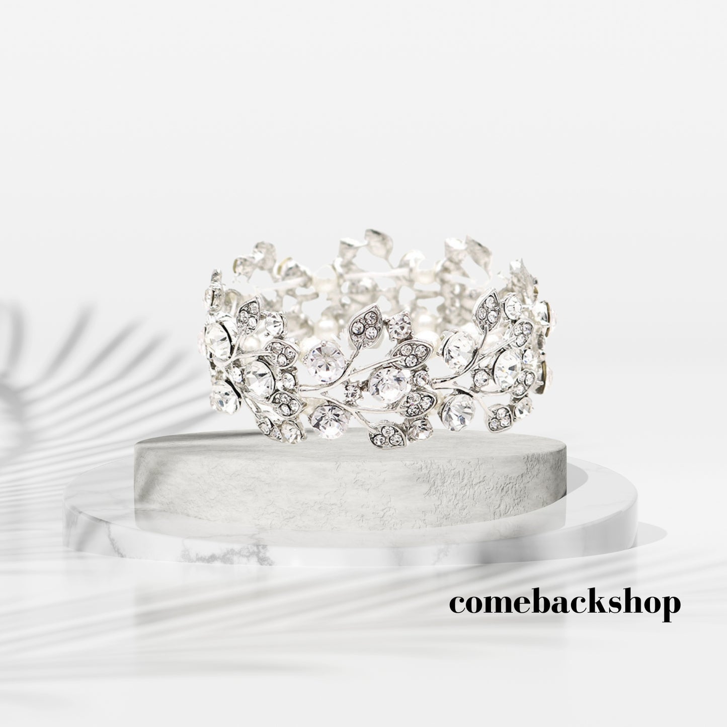 Bracelet,Crystal Rhinestone Bridal Bracelets for Brides, Bridesmaids, Women for Wedding, Prom, Party, Jewelry Gifts