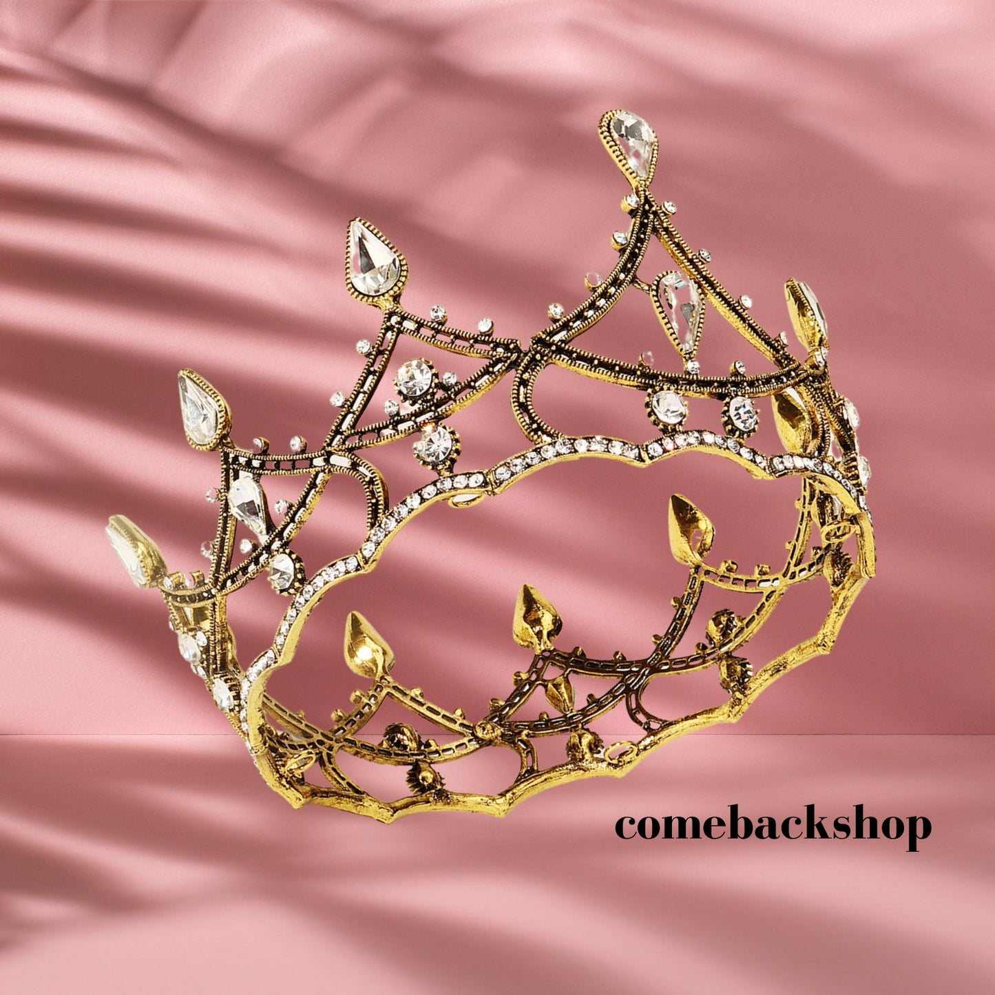 Black angels tiara mini crown queen king baroque wedding headpiece bridal shower tiara