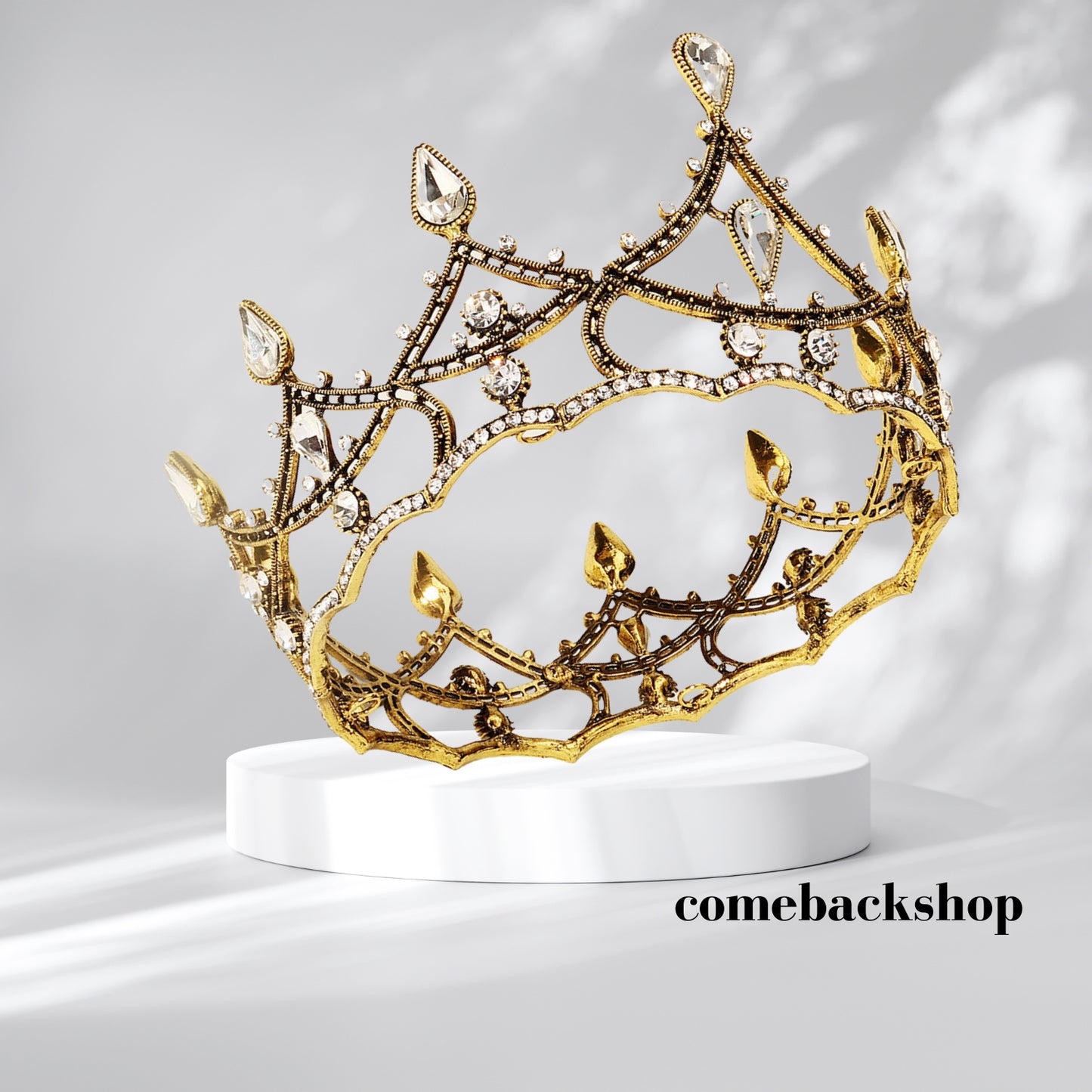 Black angels tiara mini crown queen king baroque wedding headpiece bridal shower tiara