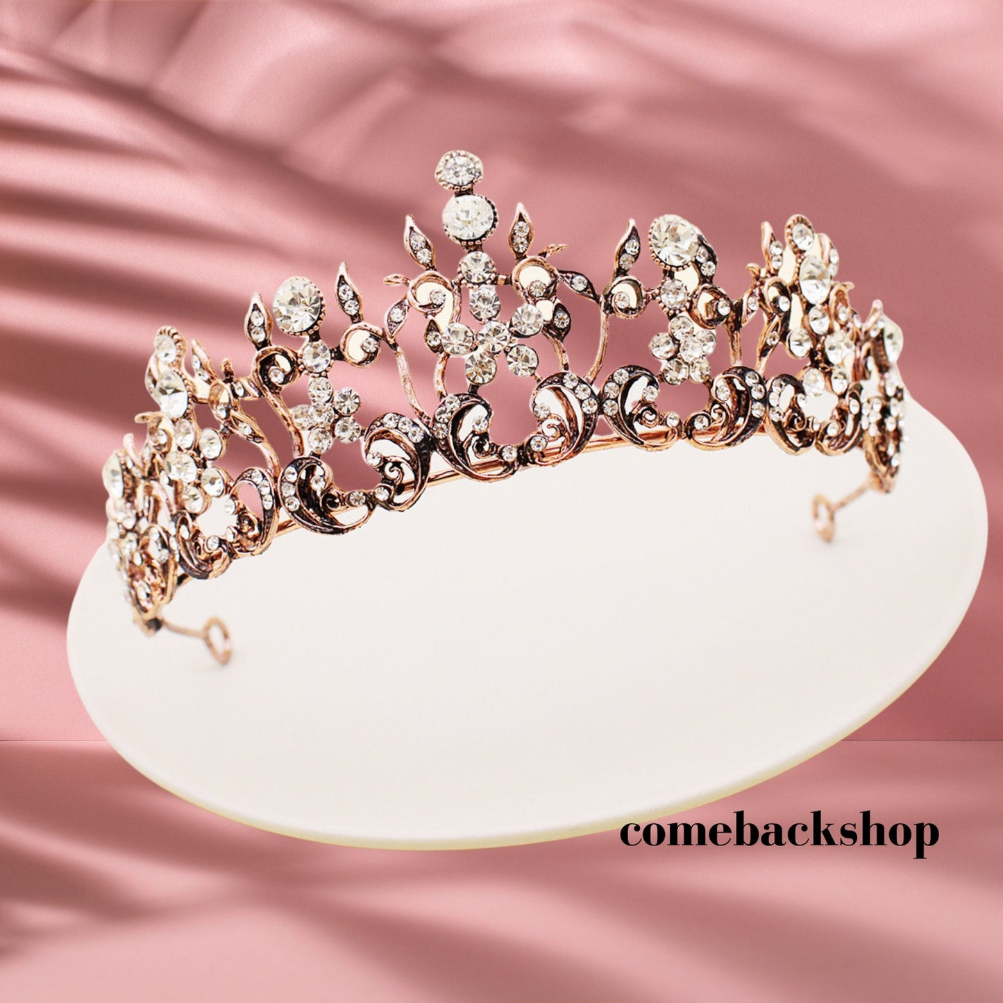 Baroque Wedding Tiaras and Crowns, Princess Costume Tiara Crown, Prom Birthday Party Halloween Hair Accessories