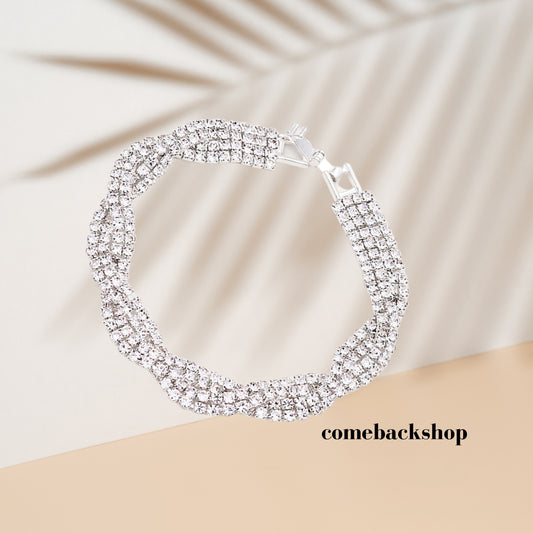 Bracelet for Women Wedding Bracelets for Brides Classic Fashion Jewelry Gifts for Teen Girls Girlfriends