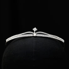 Load image into Gallery viewer, Comebackshop Bridal Tiara Princess Crown Birthday Crown Tiaras and Crowns for Women and Girls-Silver