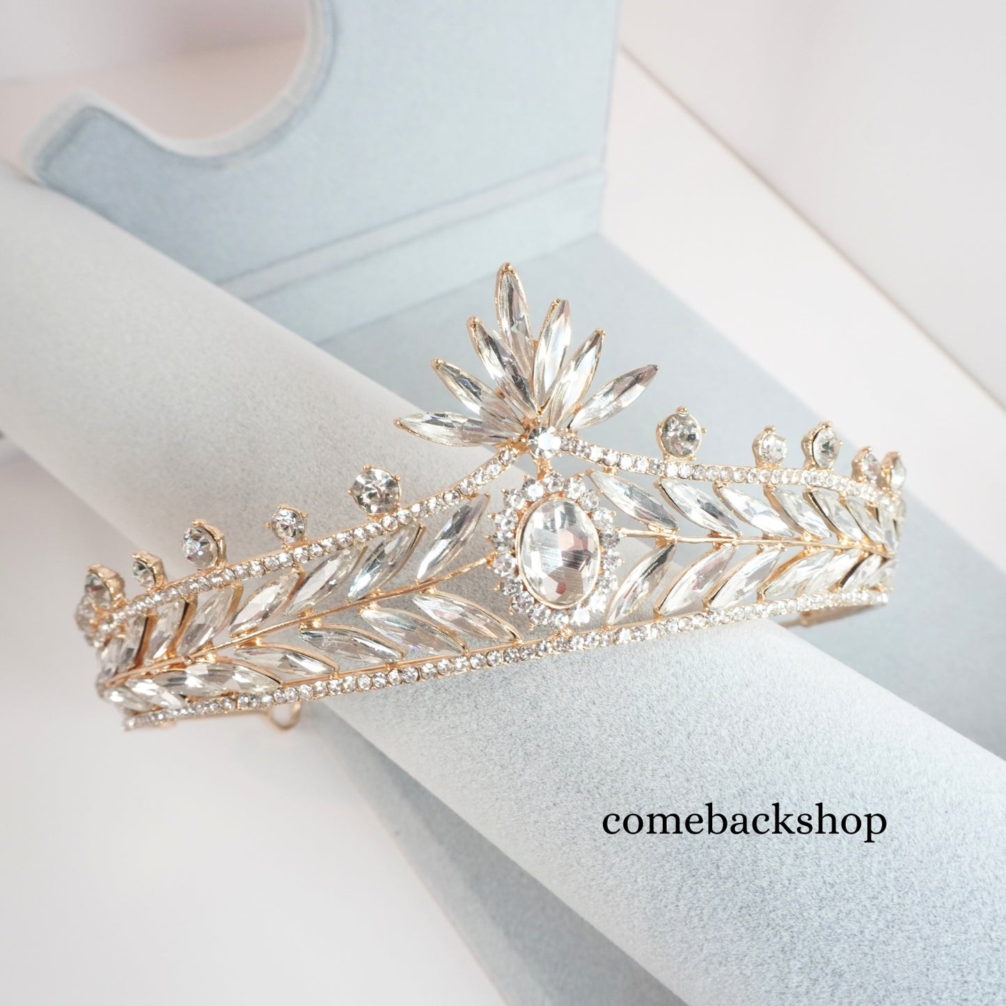 Crystal Tiaras Crowns Princess Queen Pageant Prom Rhinestone Veil,Prom dress,birthday gift,Bride headpiece