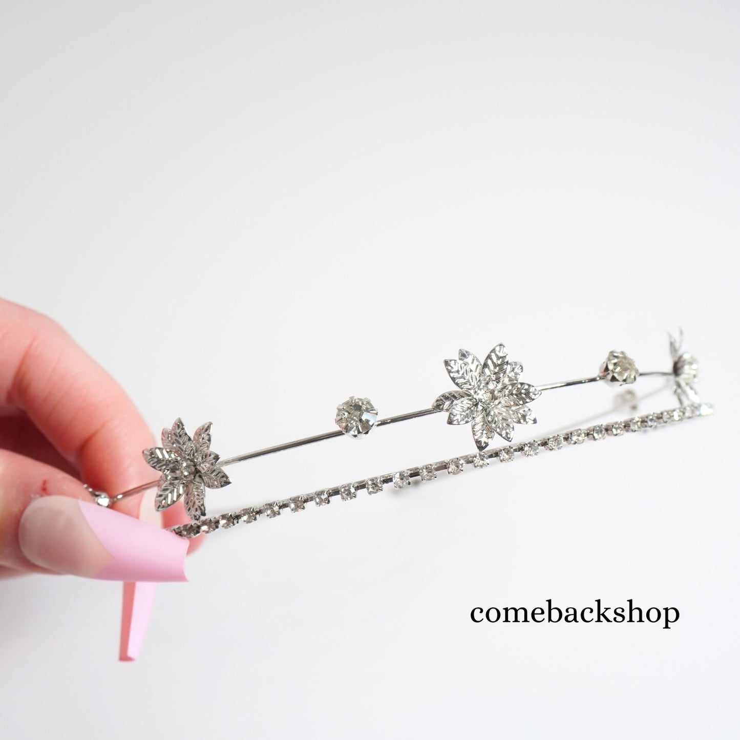 Star Headband and Star Tassel Earrings Jewelry Set Rhinestone Tiara Costume Accessories for Women Girls