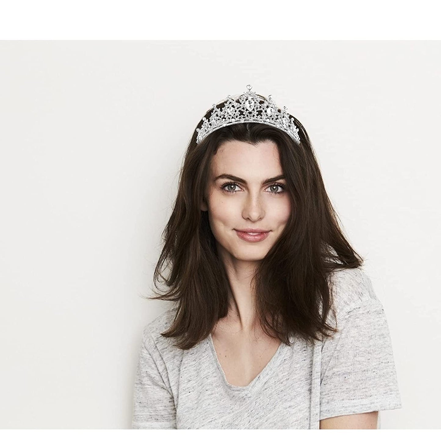 Birthday gifts Wedding Crowns for Women Luxurious Rhinestones Baroque Queen Crown Birthday Crown Wedding Bridal Tiaras