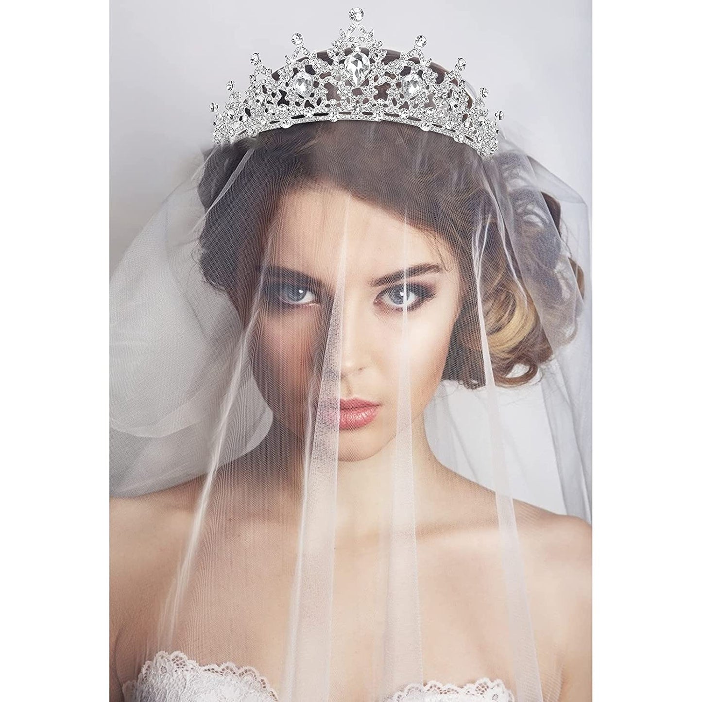 Birthday gifts Wedding Crowns for Women Luxurious Rhinestones Baroque Queen Crown Birthday Crown Wedding Bridal Tiaras