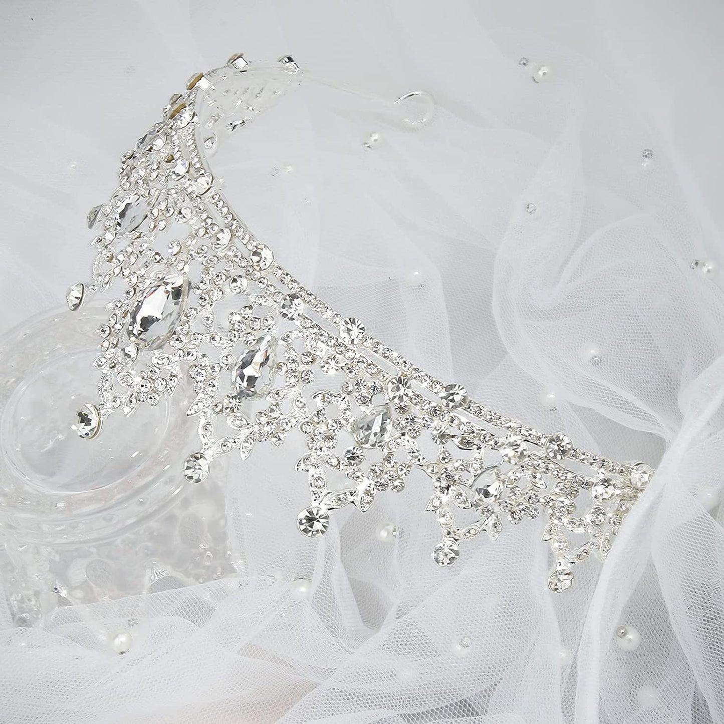 Birthday gifts Wedding Crowns for Women Luxurious Rhinestones Baroque Queen Crown Birthday Crown Wedding Bridal Tiaras