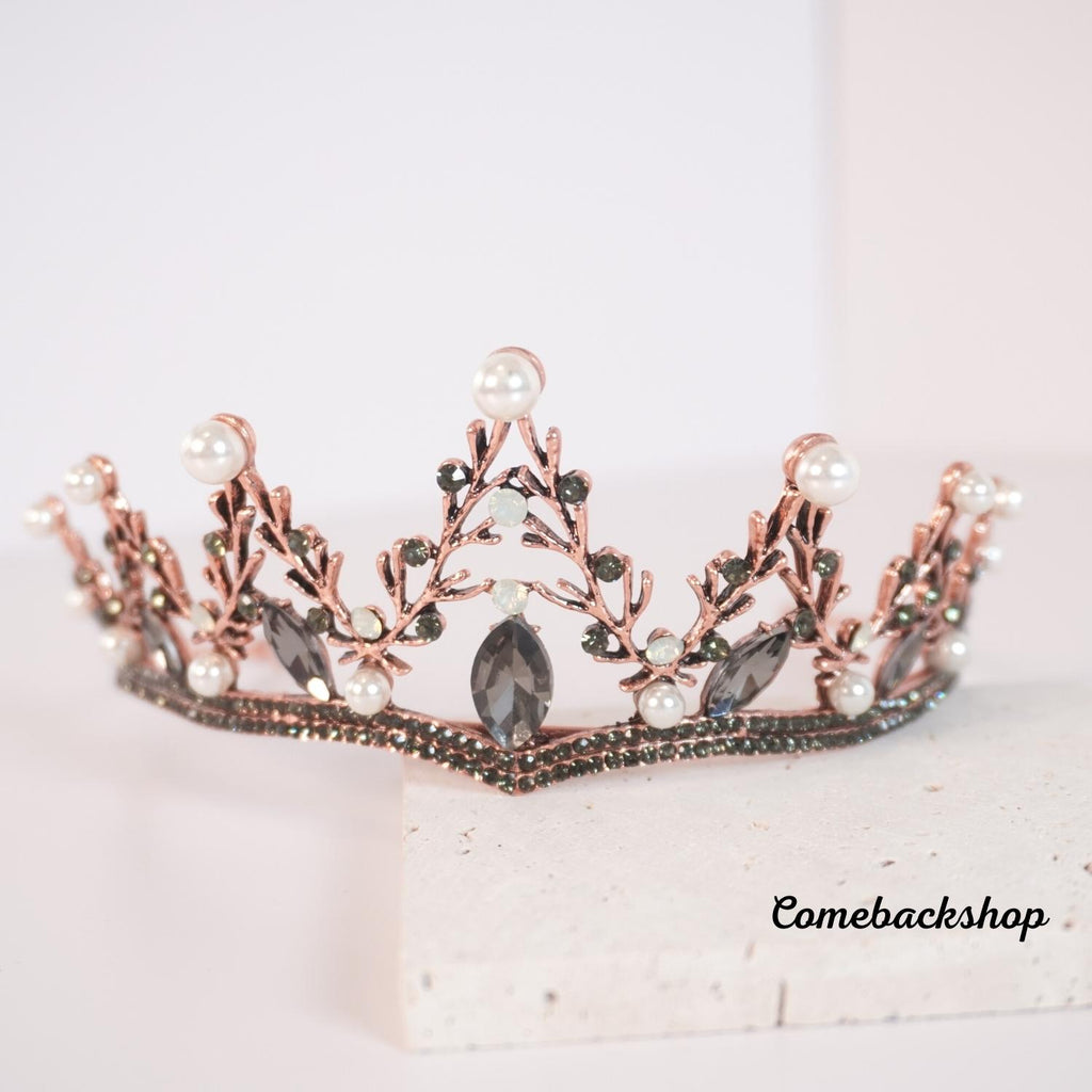 Princess Crown for Women, Crystal Queen Tiaras for Girls Bridal Hair Accessories Gifts for Birthday Wedding Prom, Bridal Party, Pageant, Halloween Christmas