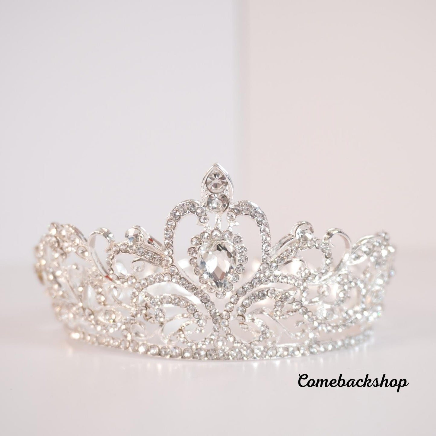 Brides Tiara Crystal Rhinestone Geometric Pageant Crown,birthday gift,paty crown,mini tiara headpiece