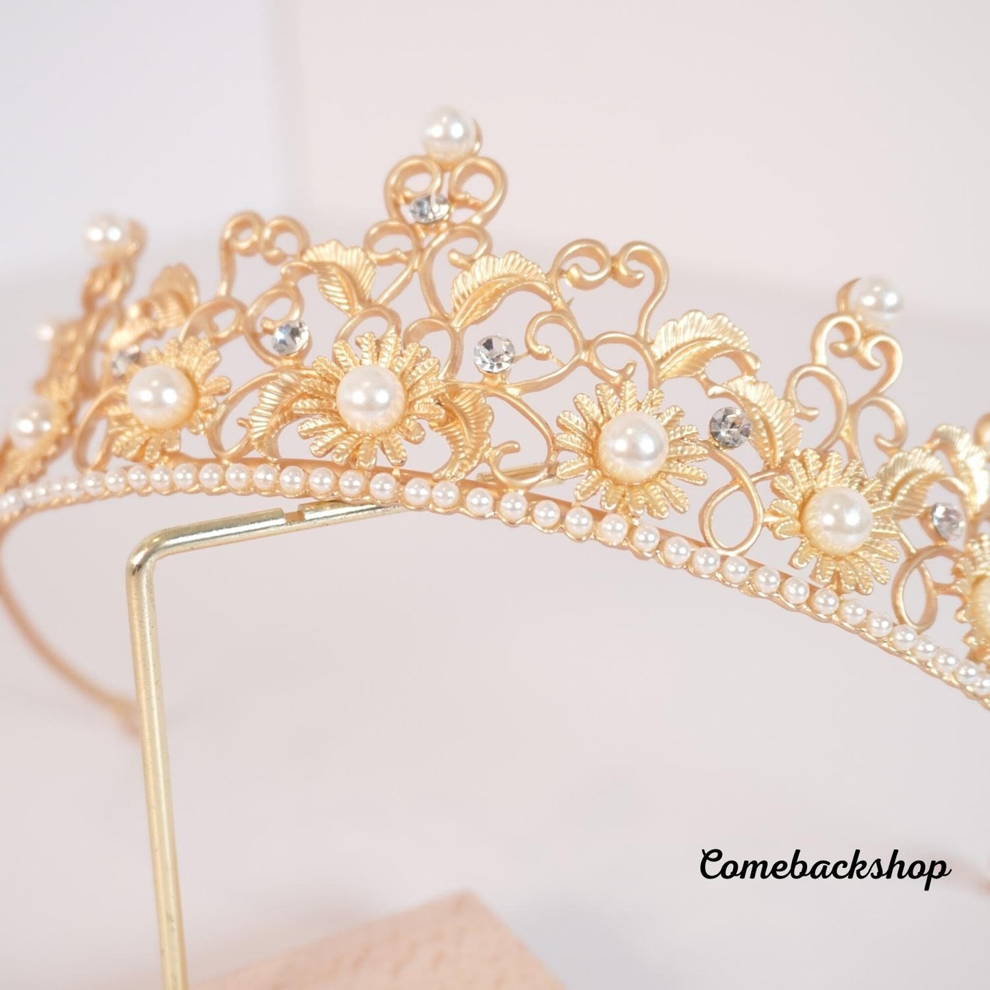 Baroque Queen Crown - Rhinestone Wedding Crowns and Tiaras for Women, Party Hair Accessories,Swarovski