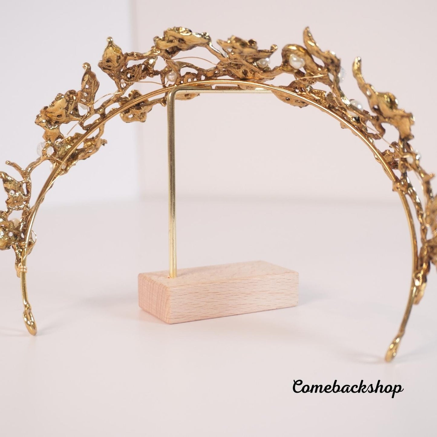 Wedding Tiara crown Crystal Clip Pearl Hairpin Rhinestone Bridal Hair Accessories,cosplay headband headpiece