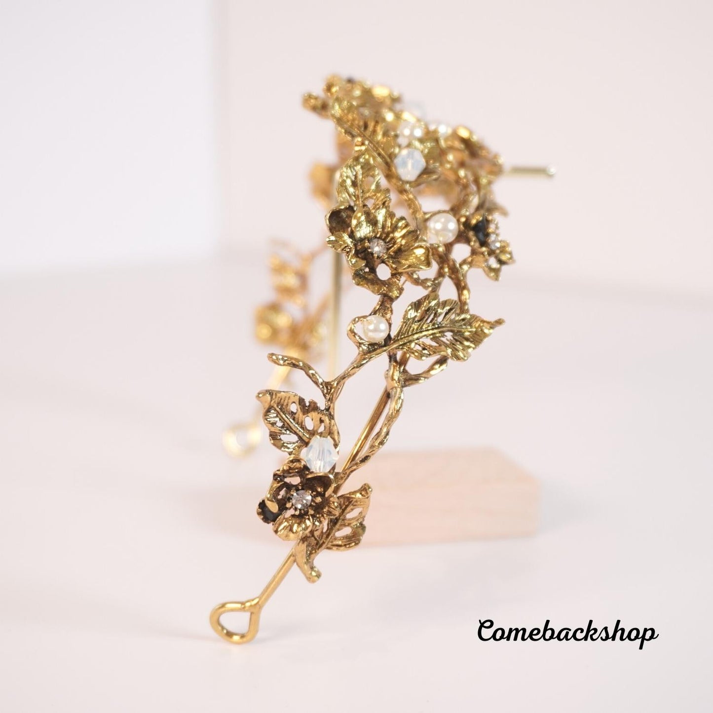 Wedding Tiara crown Crystal Clip Pearl Hairpin Rhinestone Bridal Hair Accessories,cosplay headband headpiece