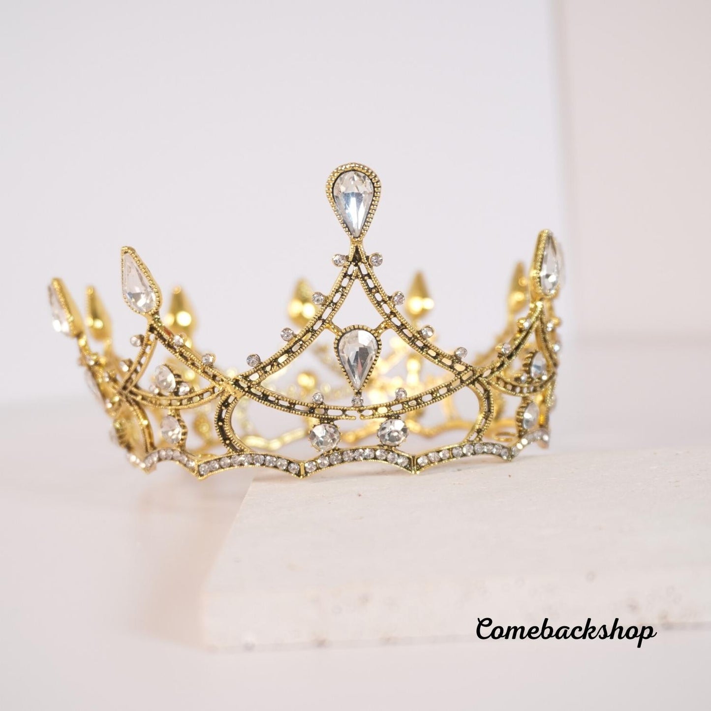 Black angels tiara mini crown queen king baroque wedding headpiece bridal shower tiara