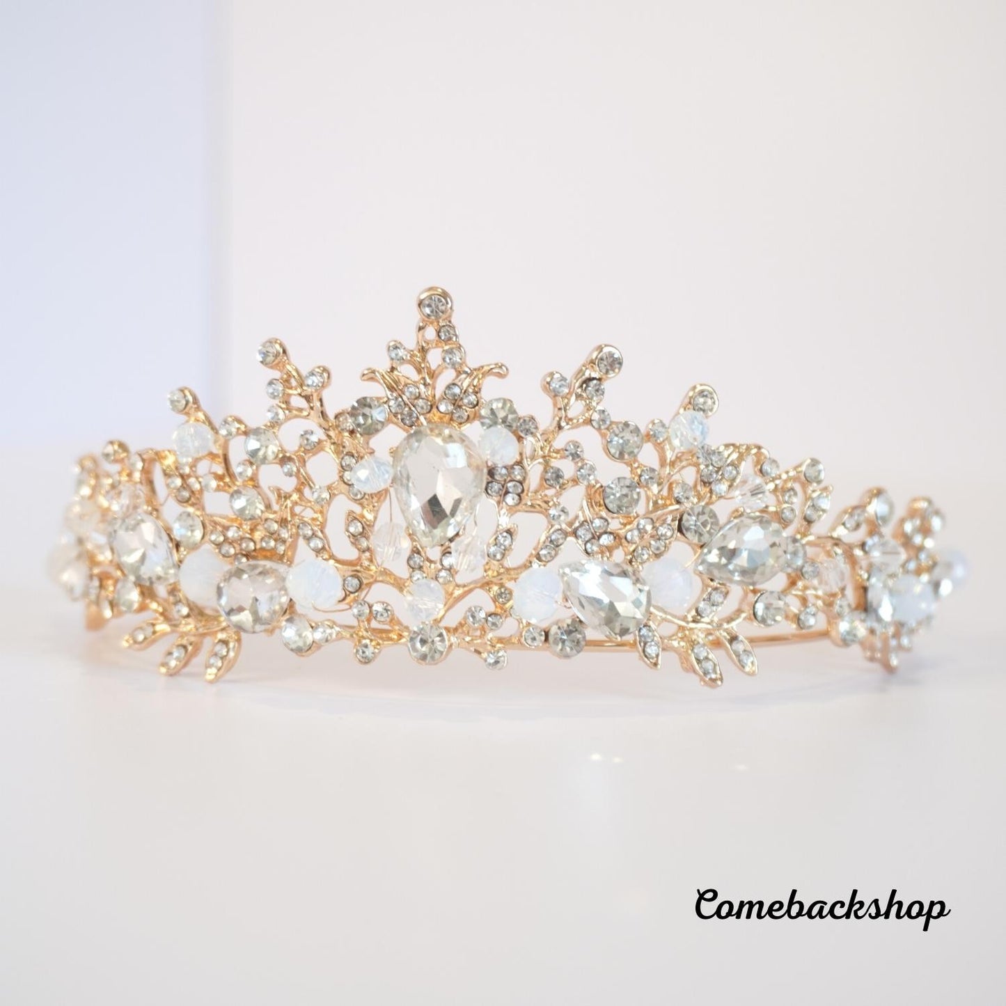 Crowns Flower Leaf Hairbands Brides Wedding Hair Accessories